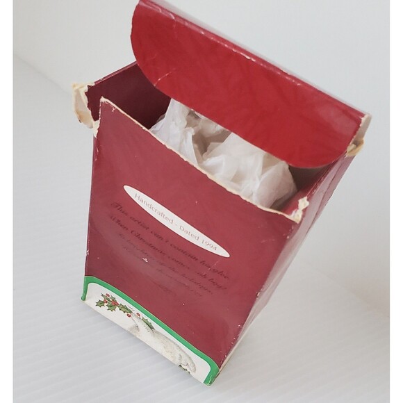 Mouse with Paintbrush Art Palette Colors of Joy Hallmark 1994 Christmas Ornament - Picture 8 of 8